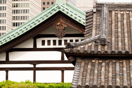 Traditional japanese building.のeditorial素材