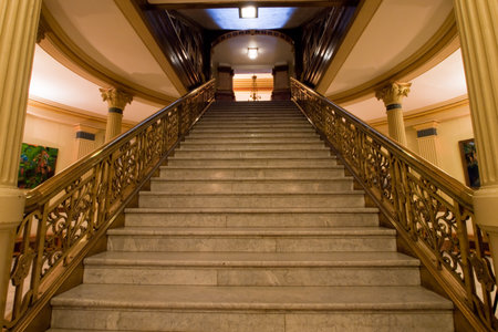 Interior of the Colorado State Capitol Building in Denver.のeditorial素材