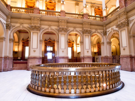 Interior of the Colorado State Capitol Building in Denver.のeditorial素材