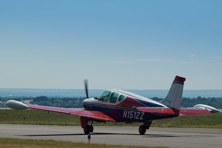 Vintage airplane at the Rocky Mountain Airshow in Broomfield, Colorado.