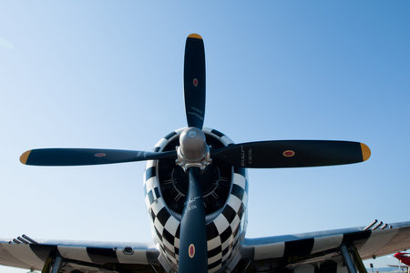 Republic P-47D Thunderbolt s/n 45-49385, N47DF (NX47DF), B-WZ, Pratt & Whitney R-2800 Double Wasp...