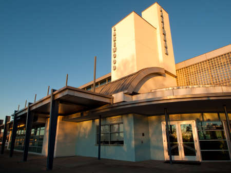 Visitor Center at the Lakewood Heritage Center, Colorado.のeditorial素材