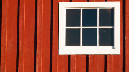 Old Red Barn at the Lakewood Heritage Center, Colorado.の写真素材