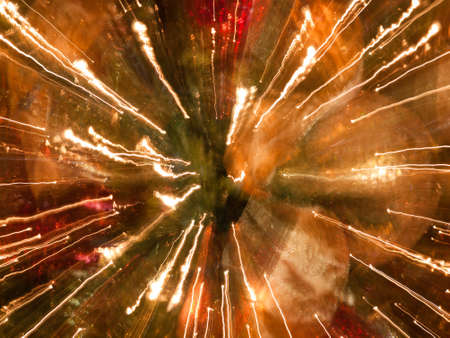 Abstract Christmas tree at Broadmoor Hotel, Colorado Springs.の写真素材