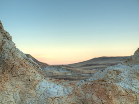 Paint Mines Interpretive Park near of the town of Calhan, Colorado.