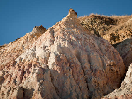 Paint Mines Interpretive Park near of the town of Calhan, Colorado.の写真素材