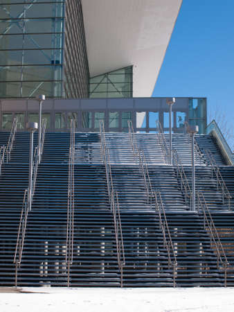 Colorado Convention Center in Downtown Denver.のeditorial素材