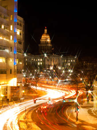 Civic Center in Denver, Colorado.のeditorial素材