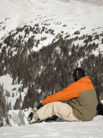 Skiing at Loveland Basin, Colorado.のeditorial素材