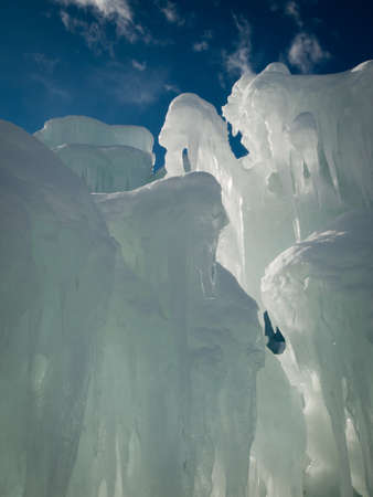 Ice Castles of Silverthorne, Colorado.の写真素材