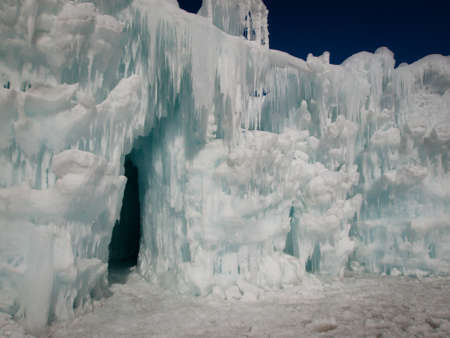 Ice Castles of Silverthorne, Colorado.のeditorial素材
