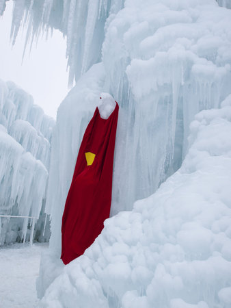 Ice Castles of Silverthorne, Colorado.の写真素材