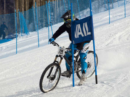 Winter TEVA Mointain Games 2012 in Vail, Colorado.のeditorial素材