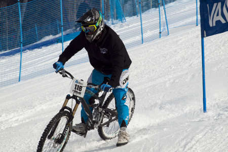 Winter TEVA Mointain Games 2012 in Vail, Colorado.のeditorial素材