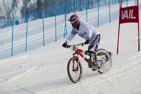 Winter TEVA Mointain Games 2012 in Vail, Colorado.のeditorial素材