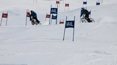 Winter TEVA Mointain Games 2012 in Vail, Colorado.のeditorial素材