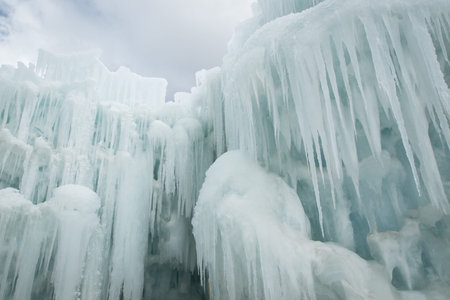 Ice Castles of Silverthorne, Colorado.の写真素材