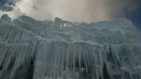 Ice Castles of Silverthorne, Colorado.の写真素材