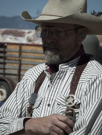 Cowboy Action Shooting Club. The firearms used are based on those which existed in the 19th century...