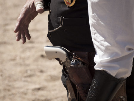 Cowboy Action Shooting Club. The firearms used are based on those which existed in the 19th century...