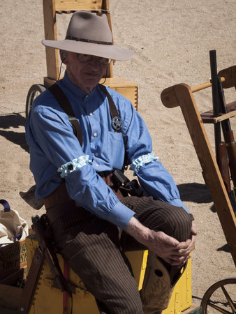 Cowboy Action Shooting Club. The firearms used are based on those which existed in the 19th century...