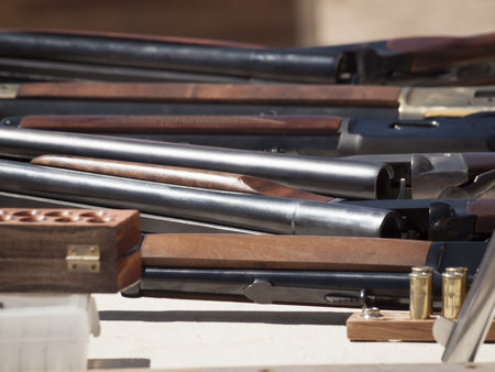 Cowboy Action Shooting Club. The firearms used are based on those which existed in the 19th century...