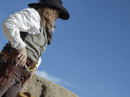 Cowboy Action Shooting Club. The firearms used are based on those which existed in the 19th century...