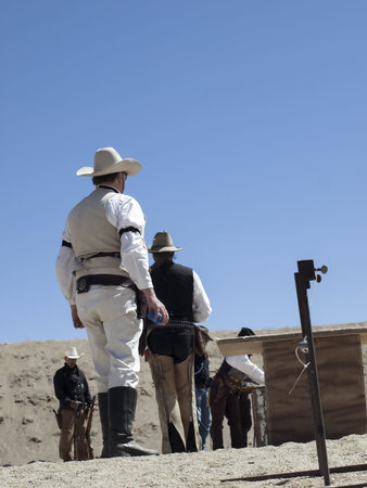 Cowboy Action Shooting Club. The firearms used are based on those which existed in the 19th century...