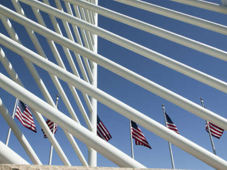 The Denver Tech Center is symbolized by the DTC Identity Monument, which meant to resemble the framework of a skyscraper.のeditorial素材