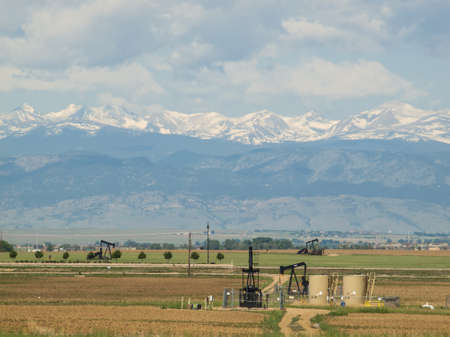 2012 Erie Town Fair and Balloon Festival. The balloon event is part of a day long street fair in the town of Erie.のeditorial素材