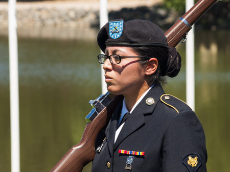 Memorial Day weekend at Fort Logan National Cemetery.