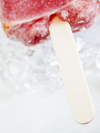 Frozen pop on a stick.