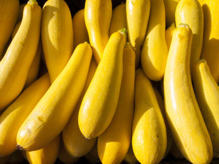 Fresh organic food at the local farmers market. Farmers markets are a traditional way of selling agricultural products.の写真素材