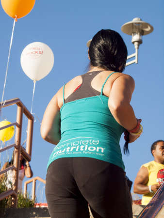 2012 Fitness on the Rocks event at the Red Rocks Amphitheater. Denver, Coloradoのeditorial素材