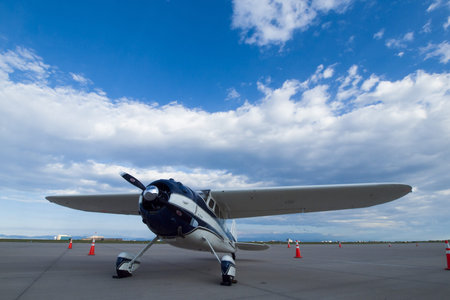 2012 APW Fly-in Warbirds at Centennial Airport, Centennial, Colorado.のeditorial素材