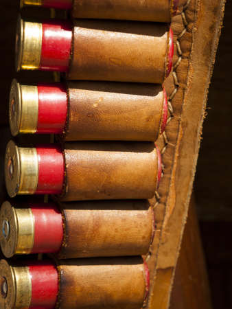 2012 annual match of Colorado Shaketails Cowboy Action Shooting SASS Club.  The firearms used are based on those which existed in the 19th century American West, i.e. lever action rifle, single action revolver, and shotgun.のeditorial素材