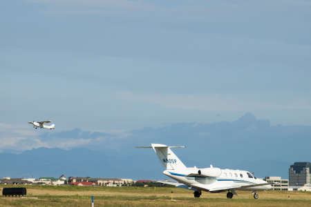 2012 APW Fly-in Warbirds at Centennial Airport, Centennial, Colorado.のeditorial素材
