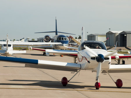 2012 APW Fly-in Warbirds at Centennial Airport, Centennial, Colorado.のeditorial素材