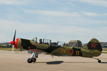 2012 APW Fly-in Warbirds at Centennial Airport, Centennial, Colorado.のeditorial素材