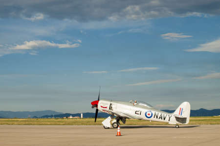 2012 APW Fly-in Warbirds at Centennial Airport, Centennial, Colorado.のeditorial素材