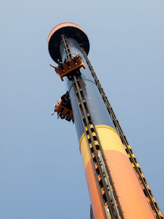 Elitch Gardens Theme Park, locally known as "Elitch's", is an amusement park in Denver, Colorado.のeditorial素材