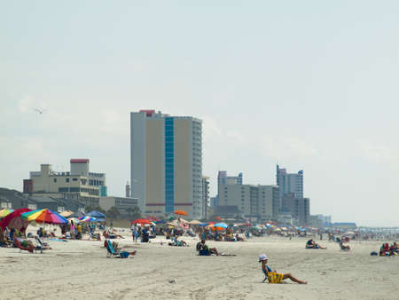 Myrtle Beach is a coastal city on the east coast of the United States in Horry County, South Carolina.のeditorial素材