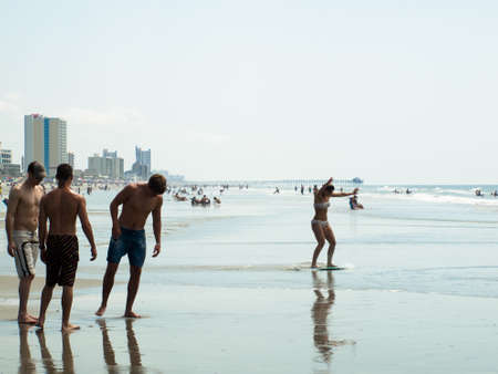 Myrtle Beach is a coastal city on the east coast of the United States in Horry County, South Carolina.のeditorial素材