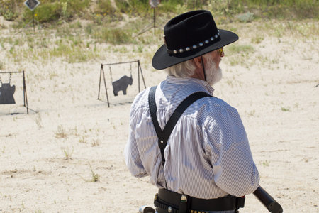 2012 annual match of Colorado Shaketails Cowboy Action Shooting SASS Club.  The firearms used are...