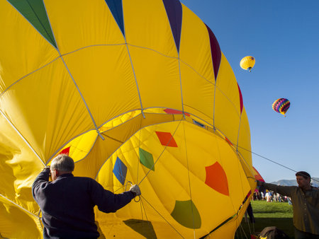 The 36th annual Colorado Balloon Classic and Colorado's largest Air Show.のeditorial素材