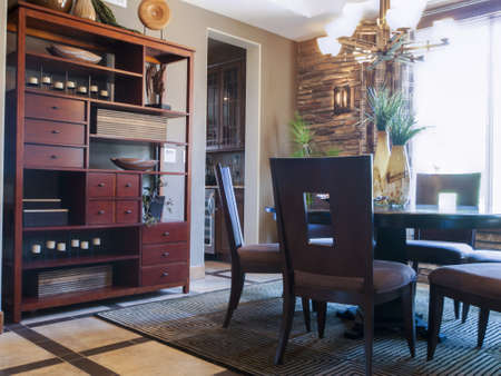 Residential interior of modern house.のeditorial素材