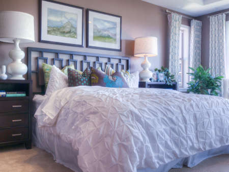 Residential interior of modern house.のeditorial素材