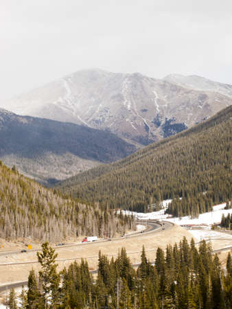 Beginning of 2012 ski season at Loveland Ski Area, Colorado.のeditorial素材