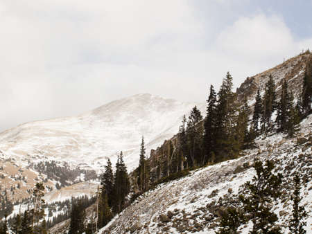 Beginning of 2012 ski season at Loveland Ski Area, Colorado.のeditorial素材