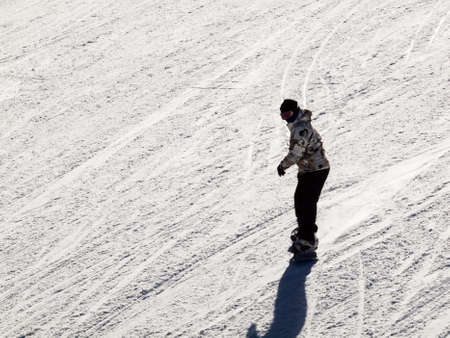 People enjoying 2012 ski seson in Loveland Basin, Colorado.のeditorial素材